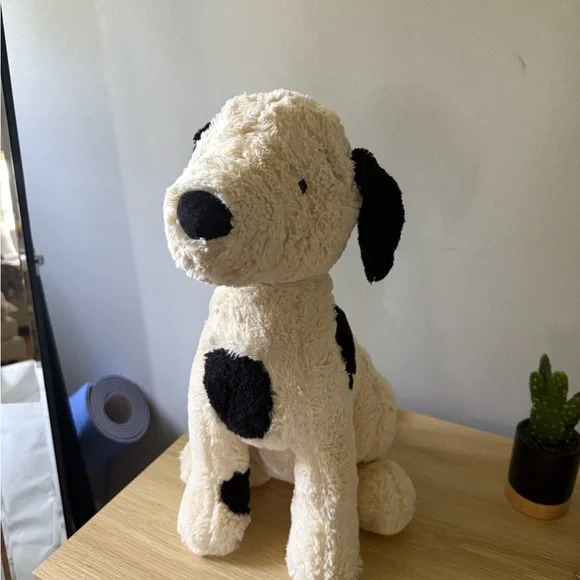 Jellycat Black and White Dalmatian Plush Toy